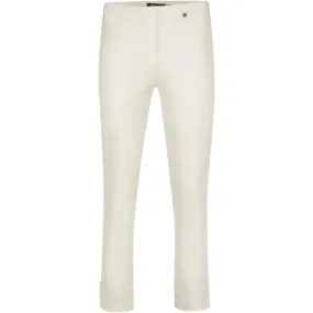 Robell 7/8ths Trousers | Cream