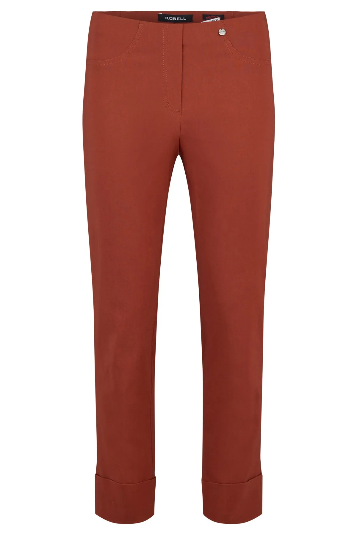 Robell 7/8ths Trousers in Rust