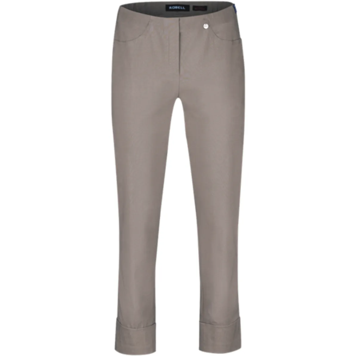 Robell 7/8ths Trousers in Taupe