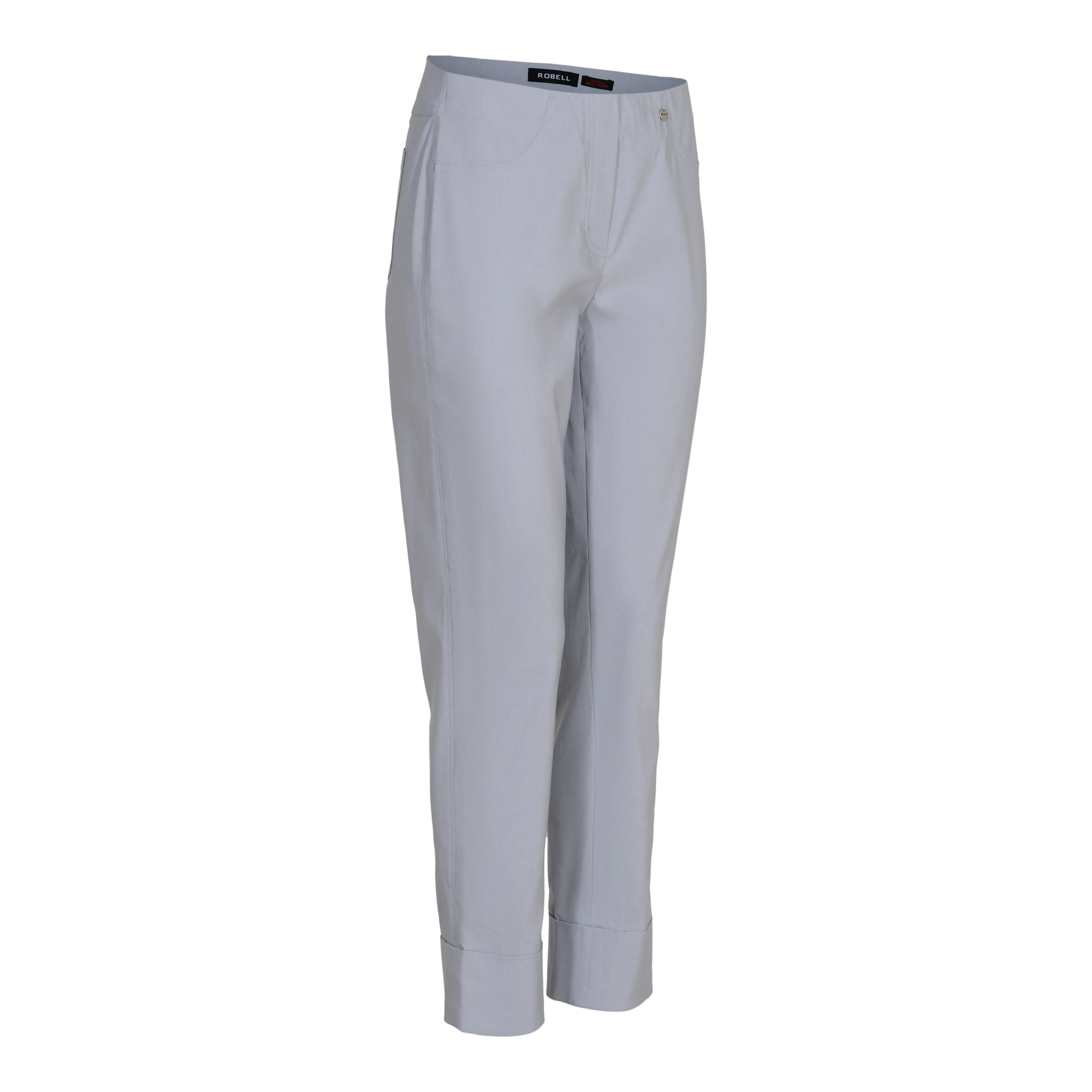 Robell 7/8ths Trousers | Light Grey