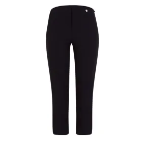 Robell Crop Trousers  | Black