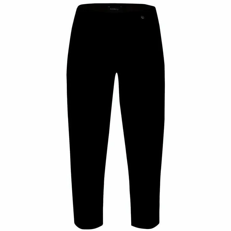 Robell Crop Trousers  | Black