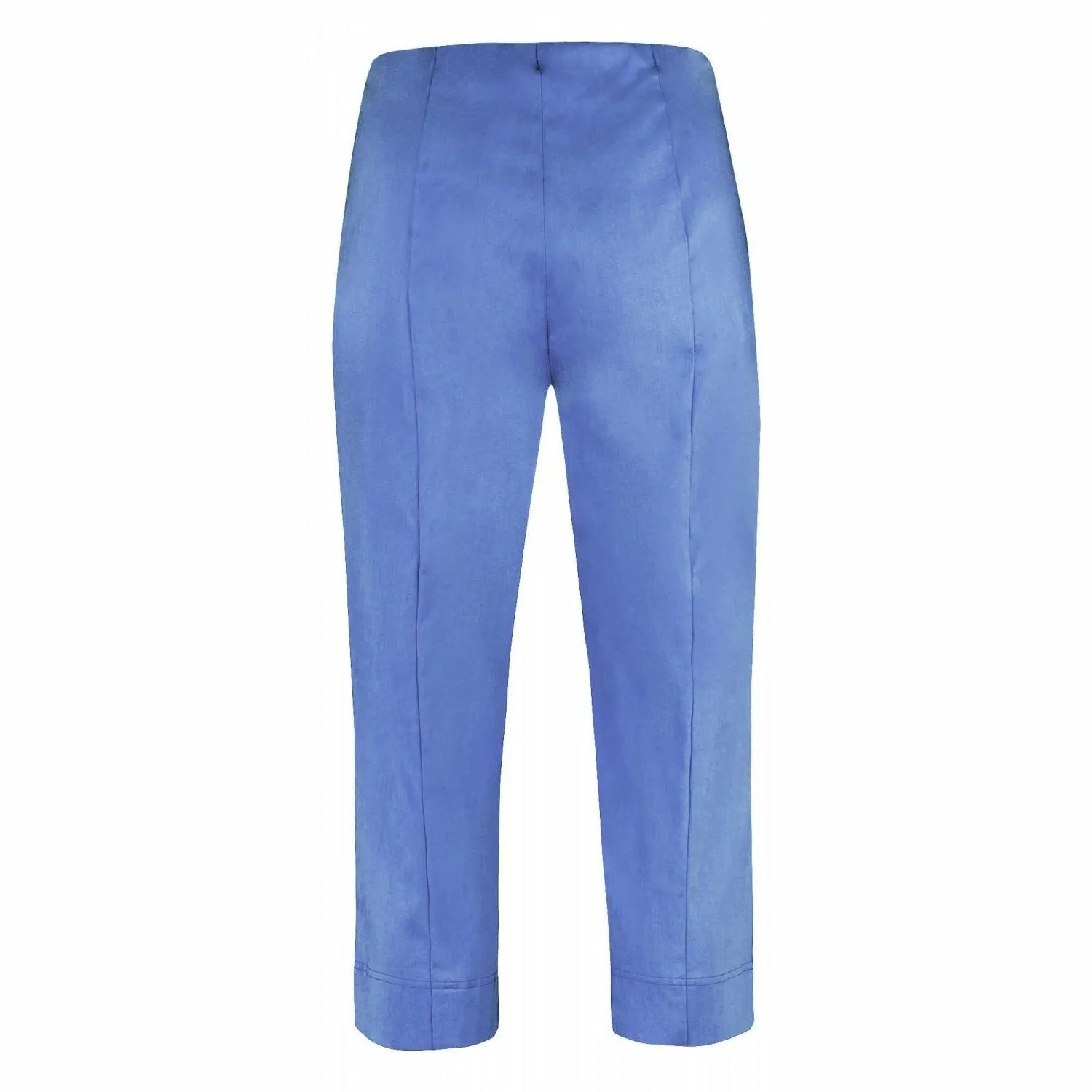 Robell Crop Trousers | Cornflower Blue