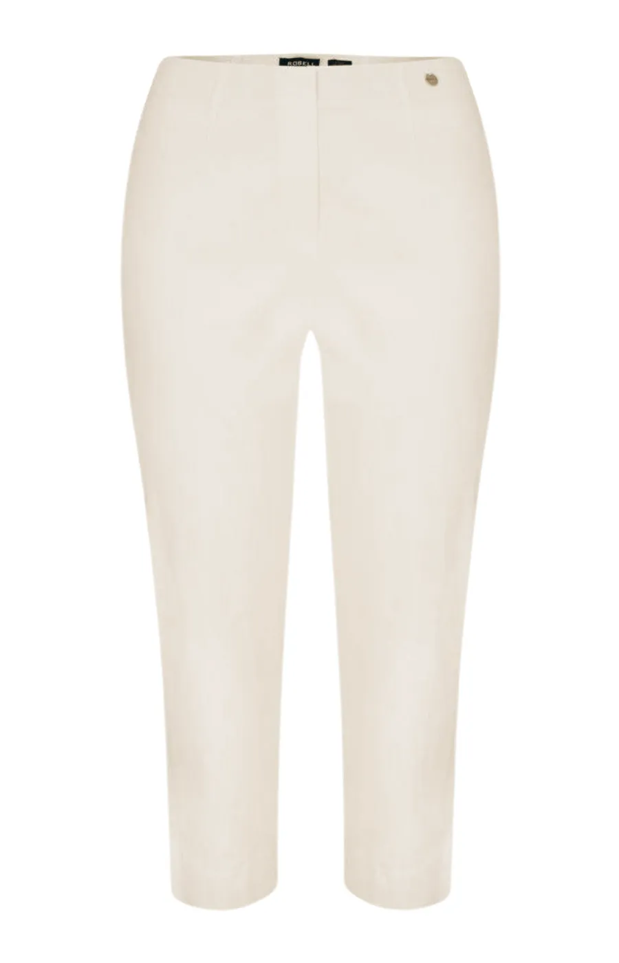 Robell Crop Trousers | Cream