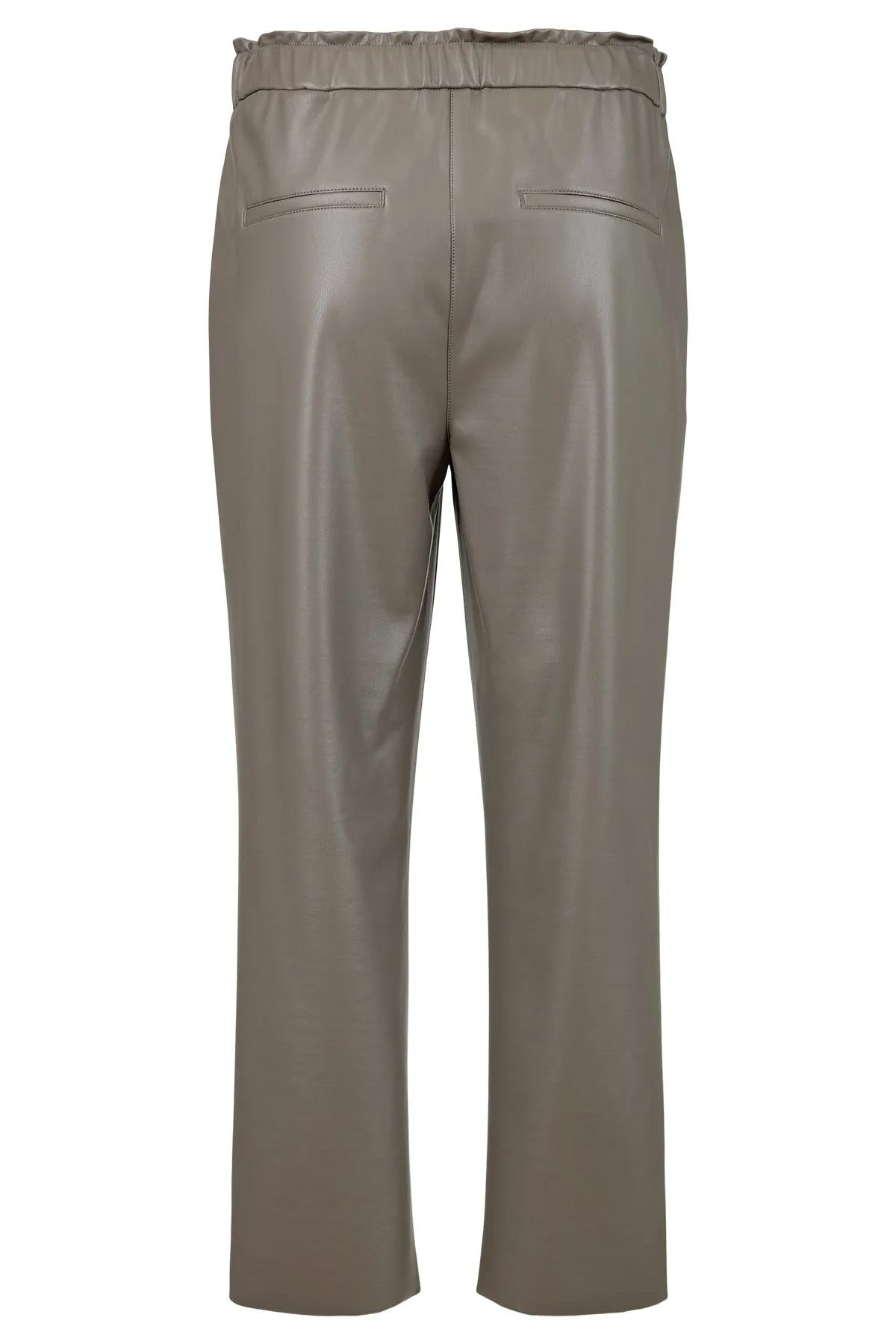 Robell Kati Leather Trousers in Brown