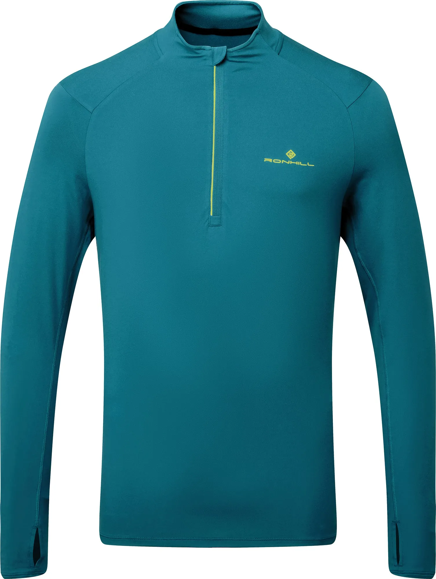 Ronhill Core Thermal Half Zip Long Sleeve Mens Running Top - Blue