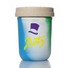 Runtz - Tie Dye - RE:STASH Silicone & Glass Jar - 1/2oz Capacity