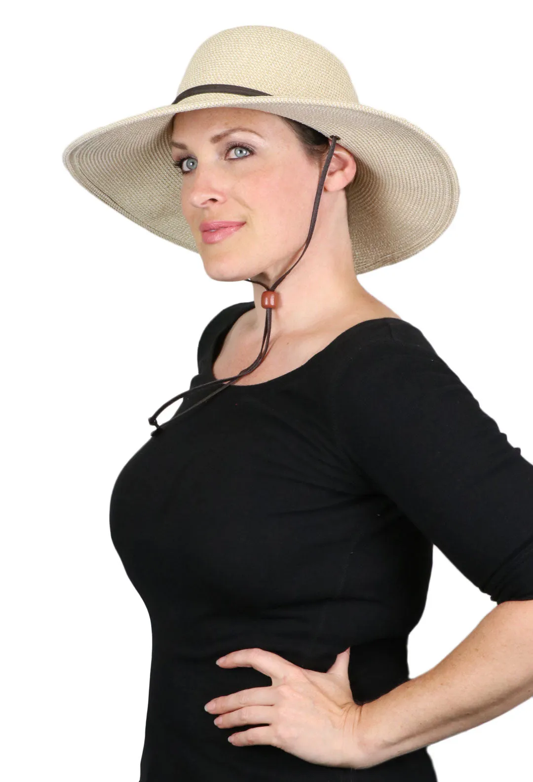 Safari Large Brimmed Sun Hat for Women 50  UPF Sun Protection CLOSEOUT!