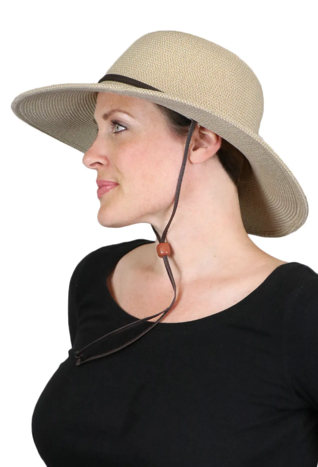 Safari Large Brimmed Sun Hat for Women 50  UPF Sun Protection CLOSEOUT!