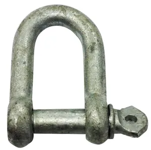 SHACKLE D GALVANIZED COMMERCIAL