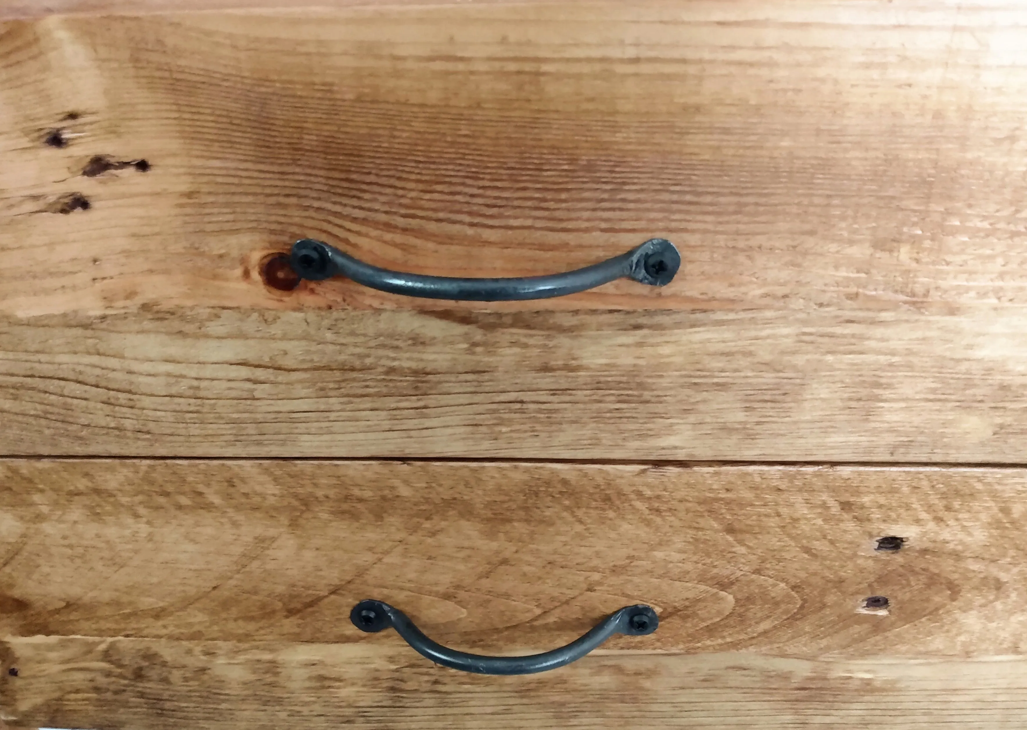 Simple Forged Steel Drawer Pulls