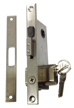 SLIDING DOOR MORTISE LOCK S/S