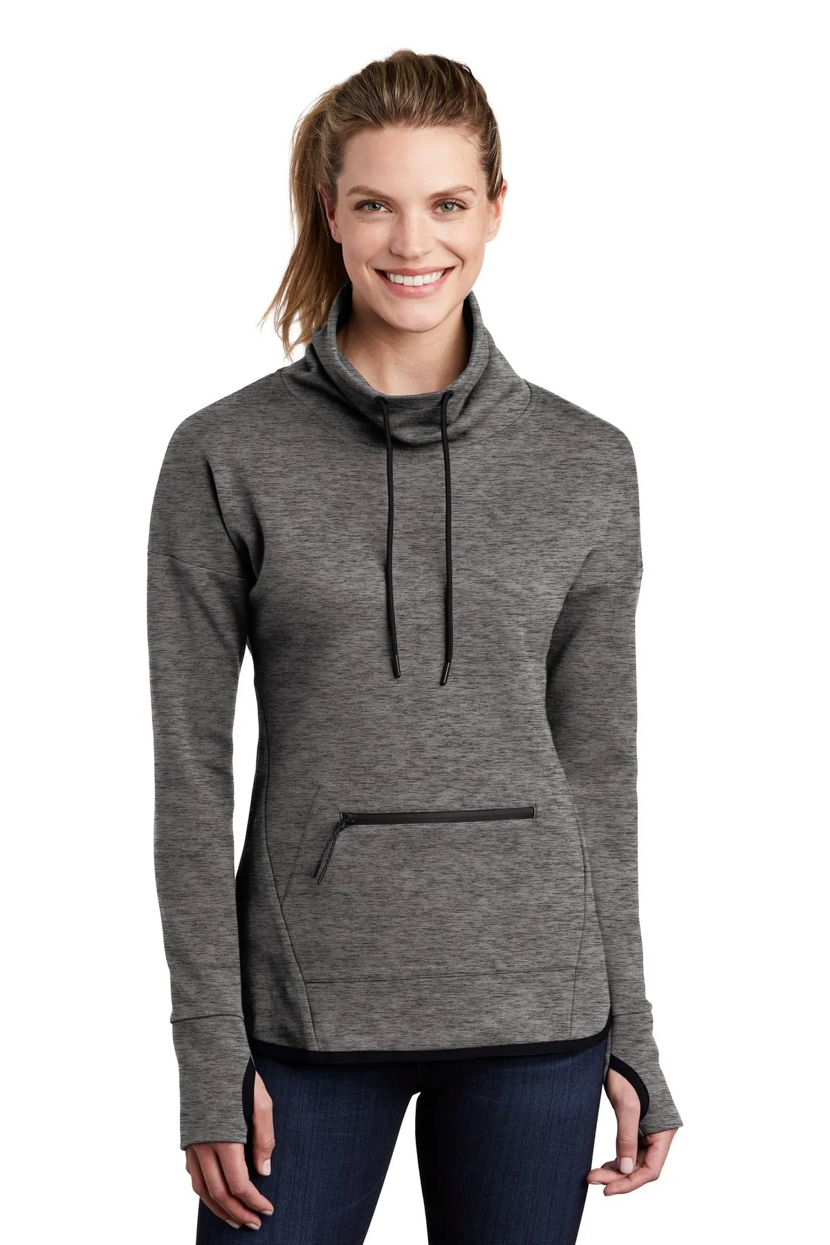 Sport-Tek ® Ladies Triumph Cowl Neck Pullover LST280