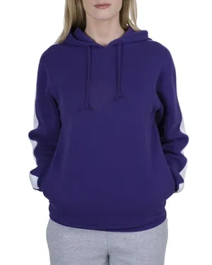 Sport-Tek - Pullover Hooded Sweatshirt with Stripe.  F255