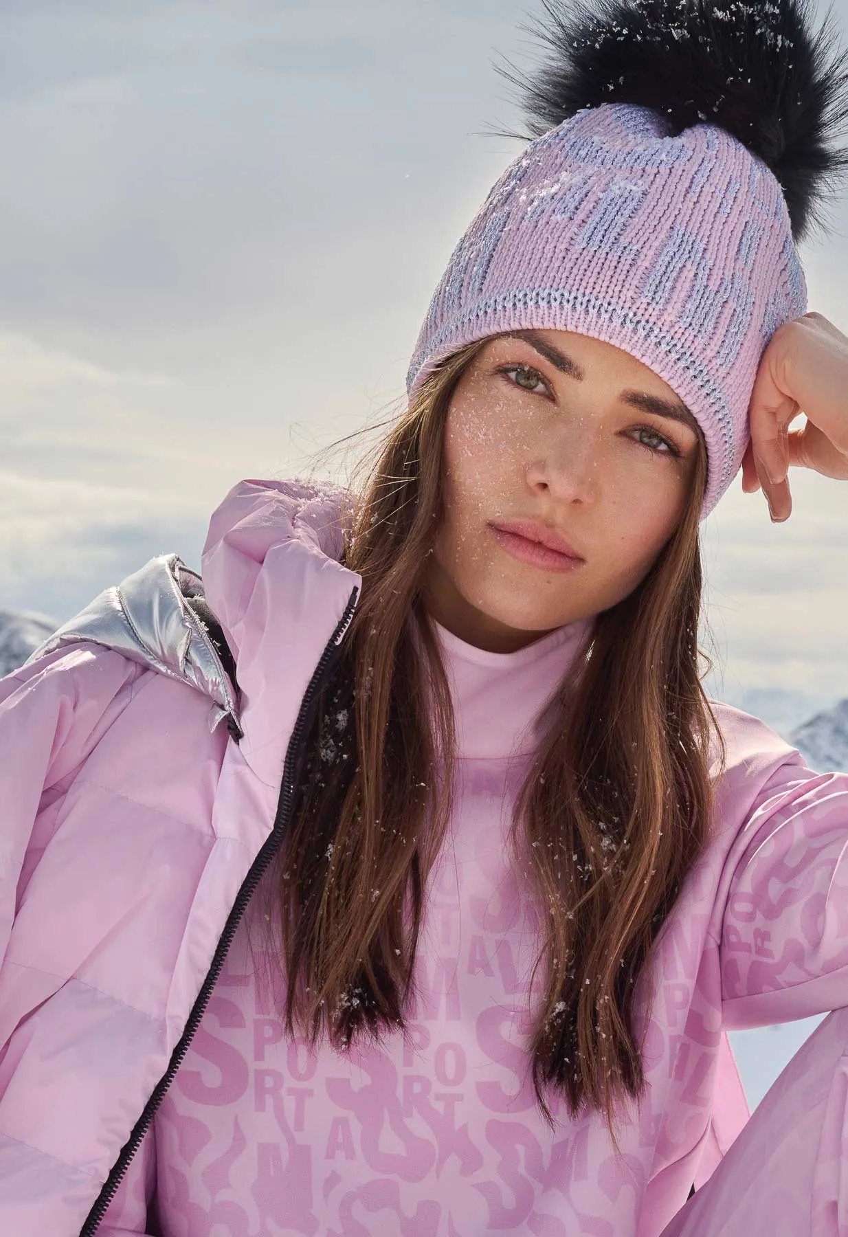 Sportalm Pale Pink Ski Jacket 1820530602