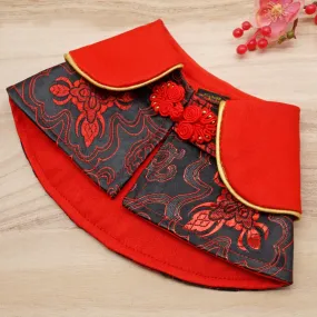 Spring Of Abundance in Scarlett Black CNY Cape