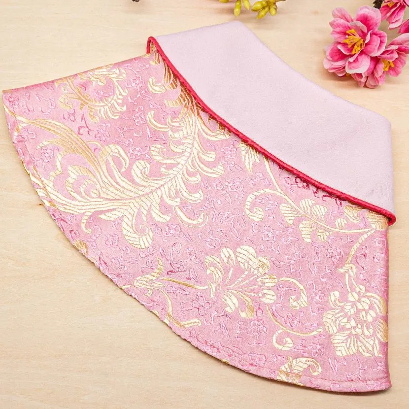 Spring Of Love in Golden Baby Pink CNY Cape