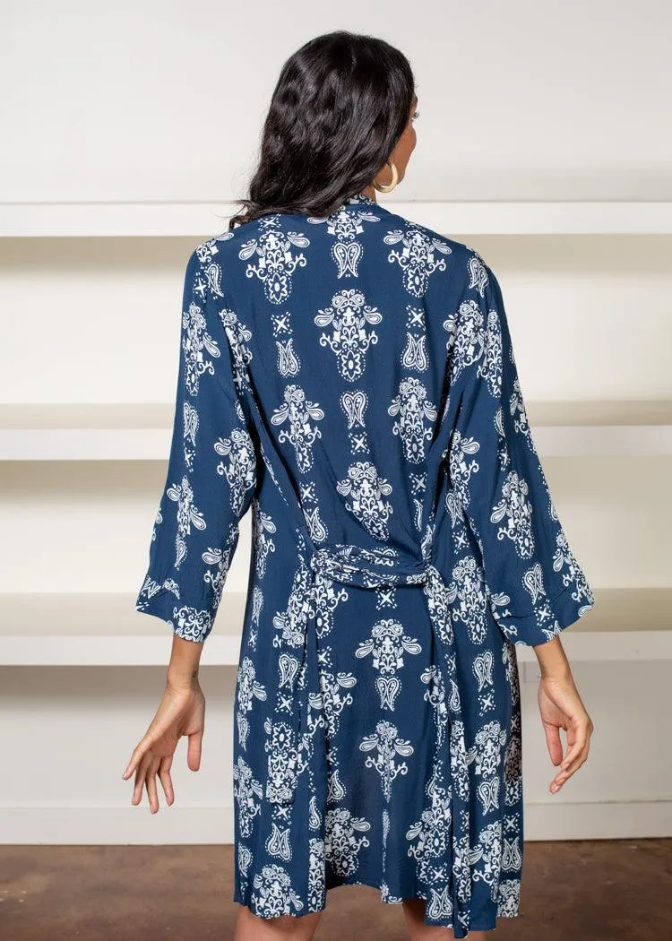 Velvet Heart Everlee Paisley Kimono-***FINAL SALE***