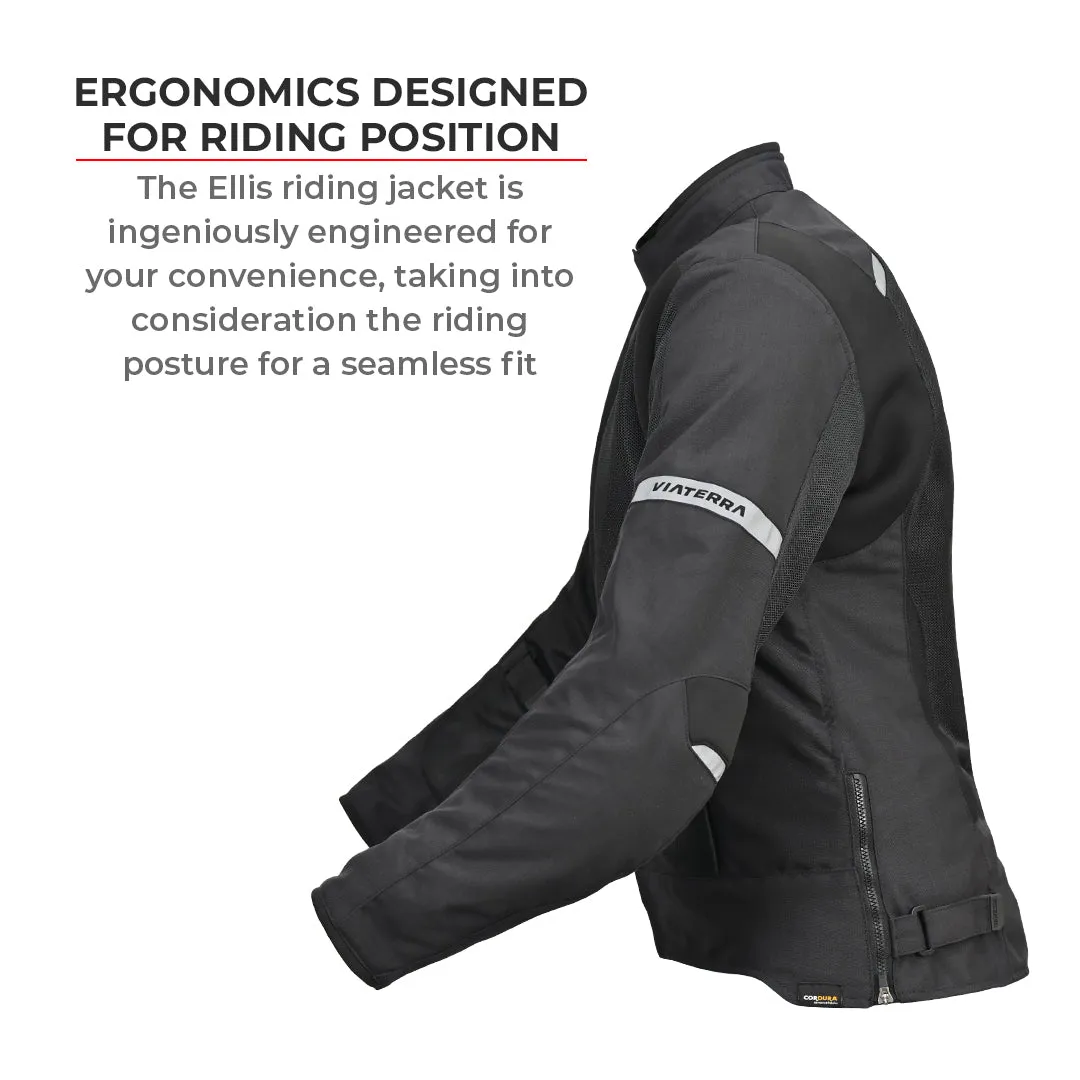 ViaTerra ELLIS Womens Street Mesh Riding Jacket