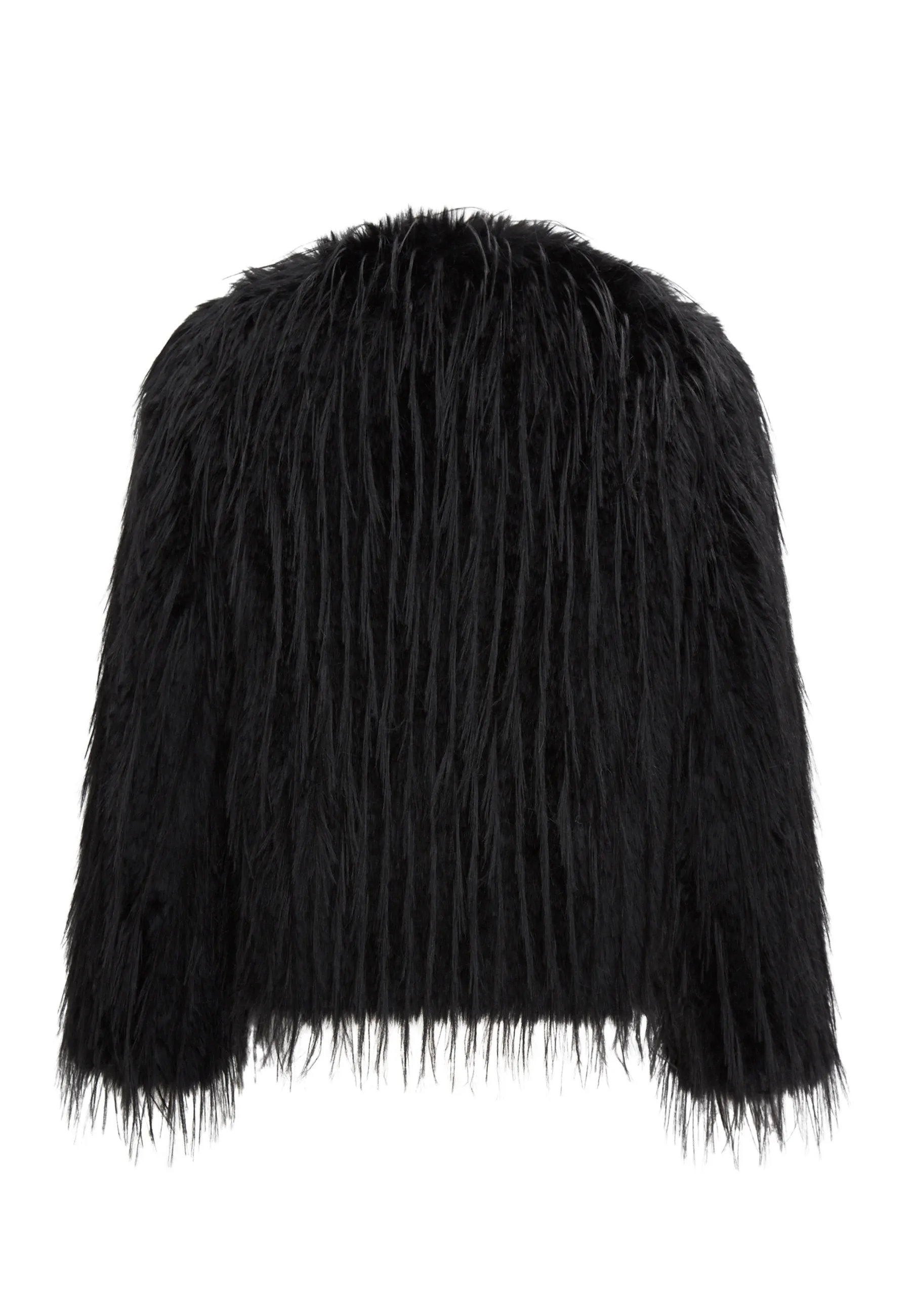 Winter Faux Fur Jacket - Black