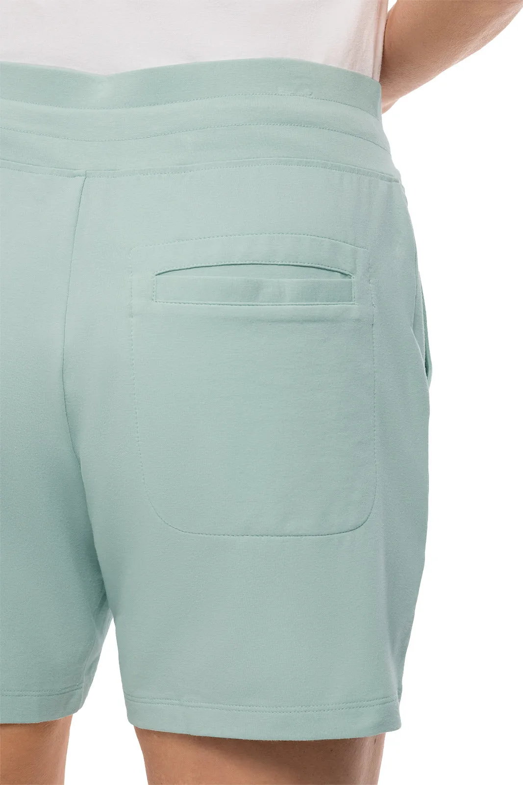 Women's Aventura Knit Short | Misty Aqua