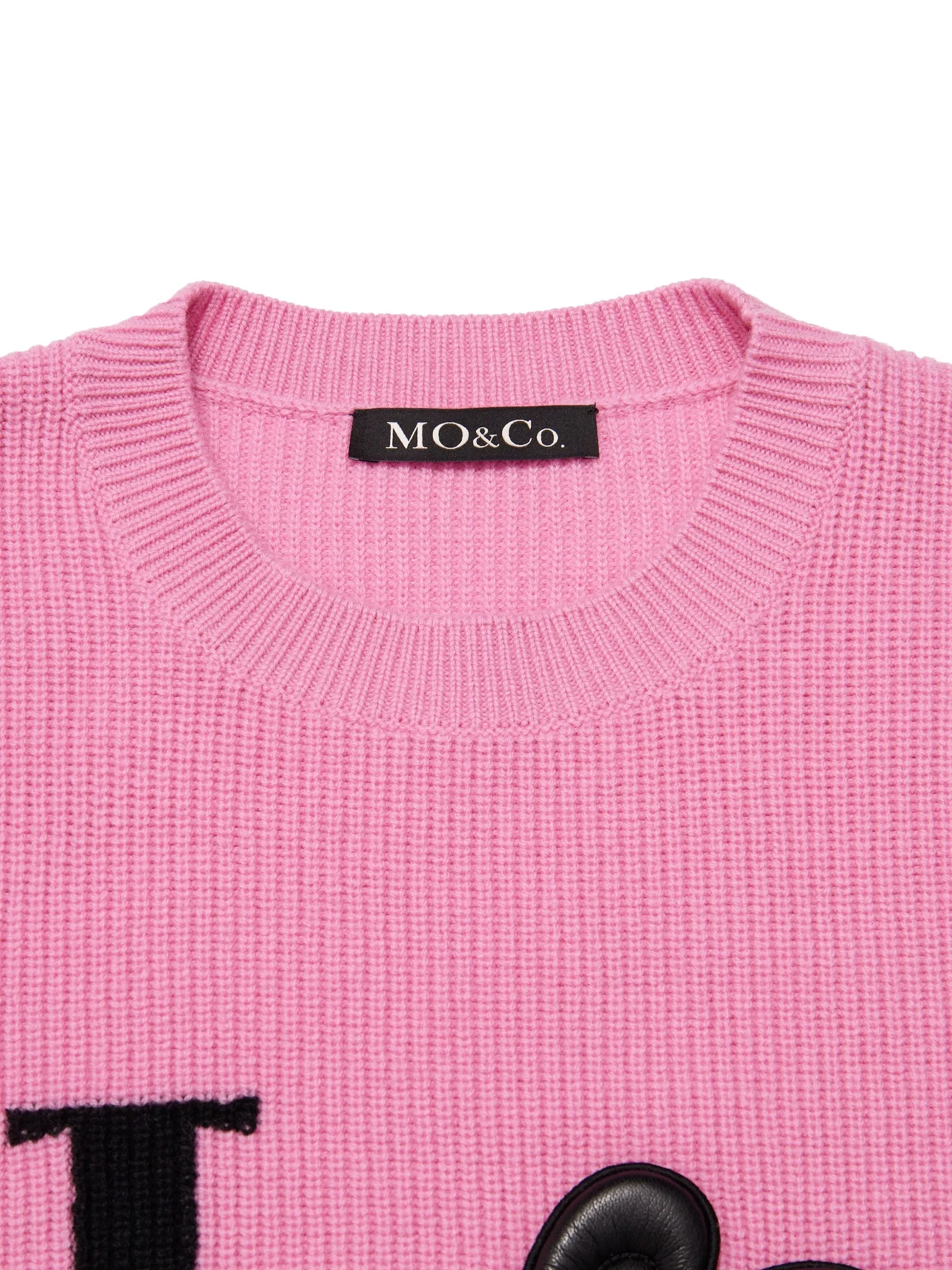 Wool Drop Shoulder Knit Pullover