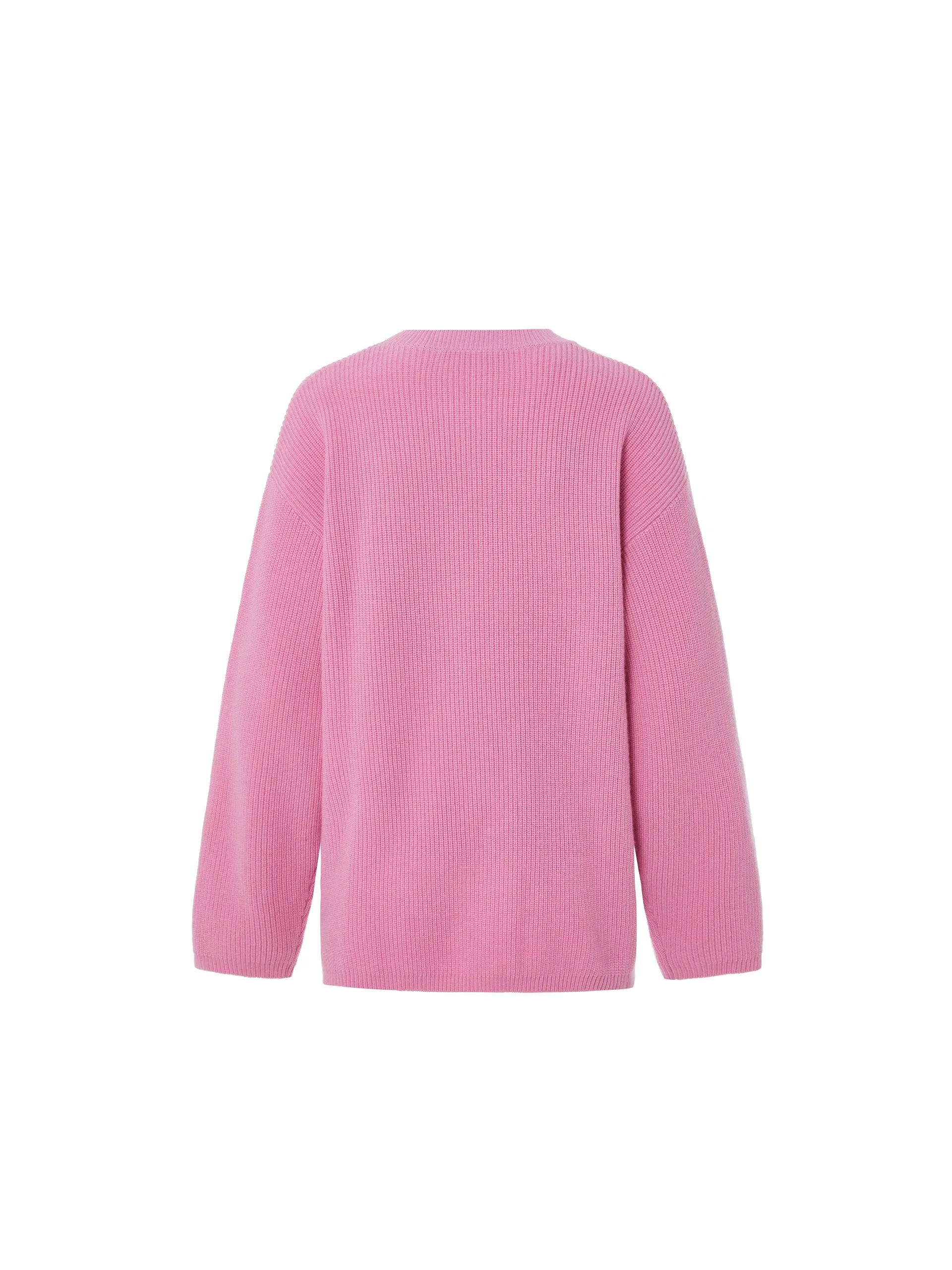 Wool Drop Shoulder Knit Pullover