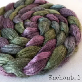 Yak Silk Roving - Enchanted