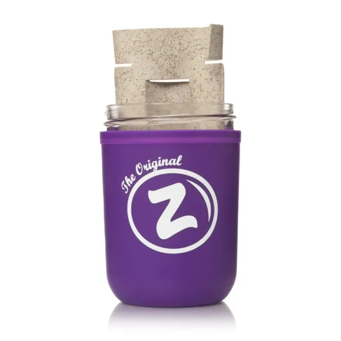 Zkittlez - Purple - RE:STASH Silicone & Glass Jar - 1/2oz Capacity